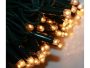 Χριστουγεννιάτικα λαμπάκια με πράσινο καλώδιο σε θερμό χρώμα 10m 100 LED – Christmas decorative lights warm light