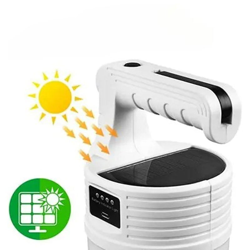 MX-519 Λάμπα και φακός έκτακτης ανάγκης ηλιακής φόρτισης – Solar emergency charging lamp - Image 3