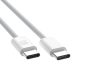 XO NB-Q273 IP15 Καλώδιο φόρτισης Type-C Σε Type-C 60W λευκό 1M