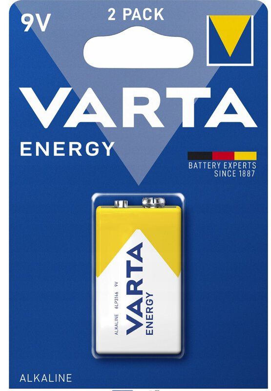 Varta Energy Αλκαλική μπαταρία 9V